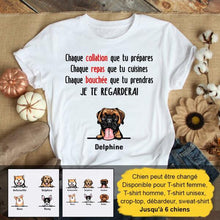 Charger l'image dans la galerie, Jusqu'à 6 chiens, t shirt chien personnalisé, tee shirt maman chien, papa chien