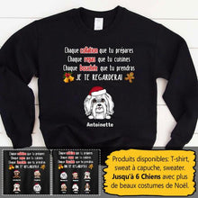 Charger l'image dans la galerie, Jusqu'à 6 chats, T shirt personnalisé chien, T-shirt de Noël pour les amoureux des chats