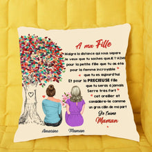 Charger l'image dans la galerie, Personnalisé Coussin à ma fille, Oreiller pour la PRECIEUSE fille que tu seras à jamais, Je t'aime, Maman