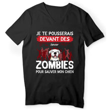 Charger l'image dans la galerie, Jusqu'à 6 chiens, t shirt personnalisé chien, t shirt halloween chien, pour sauver mes chiens