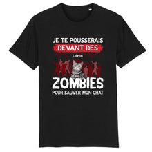 Charger l'image dans la galerie, Jusqu'à 6 chats, t shirt personnalisé chat, t shirt Halloween chat, pour sauver mes chats