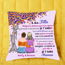 Charger l'image dans la galerie, Oreiller personnalisé à ma petite fille, Je t'aime toujours, de ma mère Coussin