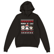 Charger l'image dans la galerie, Sweat-shirt personnalisé pour maman chat, cadeau de Noël personnalisé pour les propriétaires d’animaux de compagnie