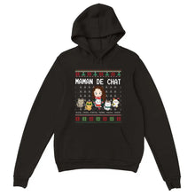 Charger l'image dans la galerie, Sweat-shirt personnalisé pour les amoureux des chats, cadeau de Noël à maman chat, propriétaire d’animal de compagnie