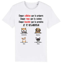 Charger l'image dans la galerie, Jusqu'à 6 chiens, t shirt chien personnalisé, tee shirt maman chien, papa chien