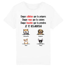 Charger l'image dans la galerie, Jusqu'à 6 chiens, t shirt chien personnalisé, tee shirt maman chien, papa chien