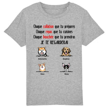 Charger l'image dans la galerie, Jusqu'à 6 chiens, t shirt chien personnalisé, tee shirt maman chien, papa chien