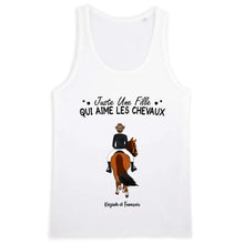 Charger l'image dans la galerie, Jusqu'à 3 chevaux, t shirt personnalisé cheval, juste une femme qui aime les chevaux