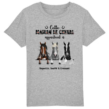 Charger l'image dans la galerie, Jusqu'à 3 chevaux, t shirt personnalisé cheval, tee shirt cheval femme, maman de cheval