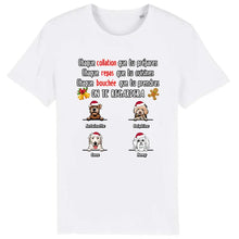 Charger l'image dans la galerie, Jusqu'à 6 chats, T shirt personnalisé chien, T-shirt de Noël pour les amoureux des chats