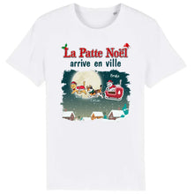 Charger l'image dans la galerie, Jusqu'à 6 chats, T shirt chat, tee shirt personnalisé chat, La Patte Noël arrive en ville