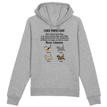 Charger l'image dans la galerie, Jusqu'à 9 chats, Pull papa chat, Pull personnalisé chat, Cher Papa chat, Cadeaux pour la fête des pères
