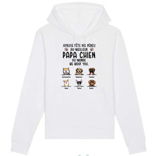 Charger l'image dans la galerie, Jusqu'à 9 chats, Sweat à capuche papa chat, Sweat à capuche personnalisé chat, Cher Papa chat, Cadeaux pour la fête des pères