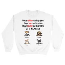 Charger l'image dans la galerie, Jusqu'à 6 chiens, Sweat chien personnalisé, maman chien, papa chien, Pull personnalisé chien