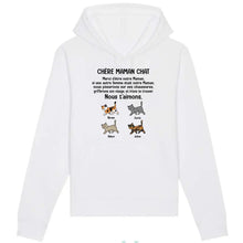 Charger l'image dans la galerie, Jusqu'à 9 chats, Sweat personnalisé chat, Pull chère maman chat, Cadeaux pour la fête des mères