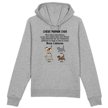 Charger l'image dans la galerie, Jusqu'à 9 chats, Sweat personnalisé chat, Pull chère maman chat, Cadeaux pour la fête des mères