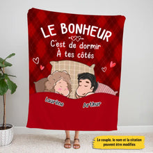 Charger l'image dans la galerie, Couverture personnalisée, Plaid en polaire Noël
Cadeau pour petit ami, petite amie, femme, mari, Cadeau de Saint-Valentin