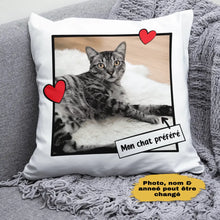 Charger l'image dans la galerie, Oreiller photo personnalisé, Mon amour, cadeaux pour les amoureux des chiens et des chats