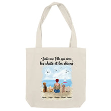 Charger l'image dans la galerie, Jusqu'à 6 animaux, Sac fourre-tout personnalisé chiens et chats, Sac fourre-tout maman chien chat