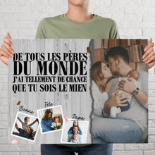 Charger l'image dans la galerie, Poster personnalisée, cadeau pour la famille, De tous les pères du monde..