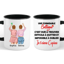 Charger l'image dans la galerie, Jusqu'à 3 Forme du corps, À ma meilleure amie - Tasse personnalisée