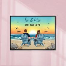 Charger l'image dans la galerie, Poster personnalisée, Cadeau pour mari/femme, Cadeau de Saint-Valentin pour couple/amoureux