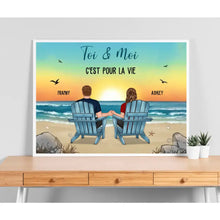 Charger l'image dans la galerie, Poster personnalisée, Cadeau pour mari/femme, Cadeau de Saint-Valentin pour couple/amoureux