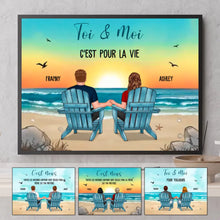 Charger l'image dans la galerie, Poster personnalisée, Cadeau pour mari/femme, Cadeau de Saint-Valentin pour couple/amoureux