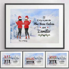 Charger l'image dans la galerie, Passe-partout personnalisée, Poster encadré cadeau,de Noël meilleur ami