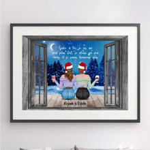 Charger l'image dans la galerie, Passe-partout personnalisée, Poster encadré cadeau, cadeau de Noël, cadeau pour les amis