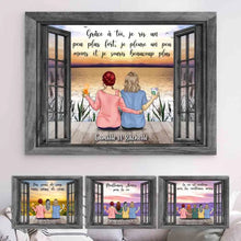 Charger l'image dans la galerie, Impressions sur métal personnalisée, Cadeau Pour ami, sœurs, Jusqu'à 5 filles, Meilleures amies pour toujours
