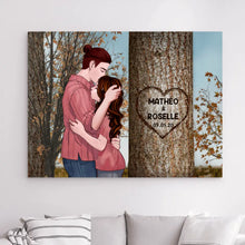 Charger l'image dans la galerie, Impressions sur métal personnalisée, cadeau pour couple, cadeau pour petite amie, petit ami