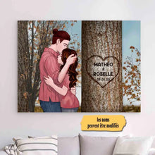 Charger l'image dans la galerie, Impressions sur métal personnalisée, cadeau pour couple, cadeau pour petite amie, petit ami