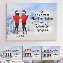 Charger l'image dans la galerie, Impressions sur métal personnalisée, Cadeau Pour Noël, de Noël meilleur ami, sœurs, Jusqu'à 6 filles