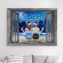 Charger l'image dans la galerie, Impressions sur métal personnalisée, ldécoration pour Noël, cadeau pour les amis, Jusqu'à 5 filles