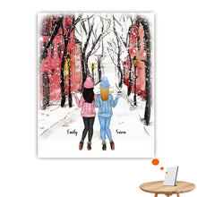 Charger l'image dans la galerie, Impression sur table personnalisée, À mes Meilleures Amies, TableTop Print pour les amis, sœurs de cœur