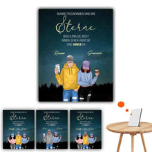 Charger l'image dans la galerie, Jusqu'à 3 personnes, Impression sur table personnalisée, TableTop Print cadeau pour couple, amis, amies