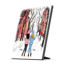 Charger l'image dans la galerie, Impression sur table personnalisée, À mes Meilleures Amies, TableTop Print pour les amis, sœurs de cœur