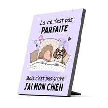 Charger l'image dans la galerie, Jusqu'à 4 chiens, Impression sur table personnalisée, TableTop Print pour maman chien, j'ai mon chien