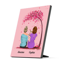 Charger l'image dans la galerie, Jusqu'à 5 filles, Impression sur table personnalisée pour Meilleures amies, TableTop Print cadeau pour sœurs