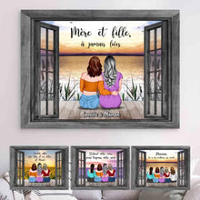 Charger l'image dans la galerie, Impression sur Acrylique Personnalisée pour Mères et Filles, Décoration Maison pour Fête des Mères!