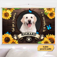 Charger l'image dans la galerie, Toile à suspendre personnalisée, cadeau pour amoureux des chiens/chats,Tant que je respire,tu t'en souviendras