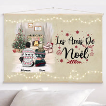 Charger l'image dans la galerie, Toile à suspendre personnalisée, toile Noël cadeau Pour femme, mari, couple, petit ami, petite amie, amis