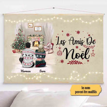 Charger l'image dans la galerie, Toile à suspendre personnalisée, toile Noël cadeau Pour femme, mari, couple, petit ami, petite amie, amis