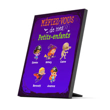 Charger l'image dans la galerie, Jusqu'à 12 enfants, Impression sur table personnalisée, TableTop Print cadeau pour Halloween, Grand-père, Grand-mère