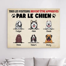 Charger l'image dans la galerie, Impressions sur métal personnalisée, cadeau pour Maman, Papa Chien, Jusqu'à 9 Chiens, approuvés par les Chiens
