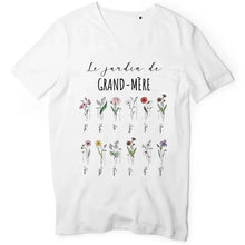 Charger l'image dans la galerie, Jusqu'à 12 enfants, T-shirt personnalisé grand-père grand-mère T-shirt de jardin de grand-mère pour la fête des mères