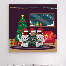 Charger l'image dans la galerie, Jusqu'à 4 filles, Impression sur Acrylique personnalisée, cadeau pour maman, grand-mère, joyeux Noel, mère et filles
