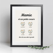 Charger l'image dans la galerie, Jusqu'à 9 petits-enfants, Passe partout mamie personnalisée, Cadeau Pour mamie, Fête des grand mère