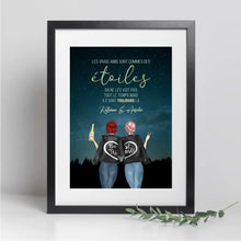 Charger l'image dans la galerie, Jusqu'à 3 amis, Passe partout personnalisée, Cadeau pour, amis, sœurs, Meilleures amies, Les vrais ami